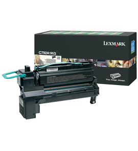 1 x Genuine Lexmark X792 Black Toner Cartridge Extra High Yield Return Program