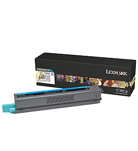 1 x Genuine Lexmark X925 Cyan Toner Cartridge High Yield