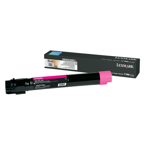 1 x Genuine Lexmark X950 X954 Magenta Toner Cartridge Extra High Yield