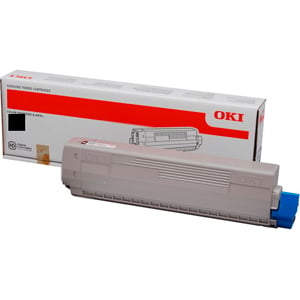 1 x Genuine OKI C5250 C5450 C5510 C5540 Black Toner Cartridge