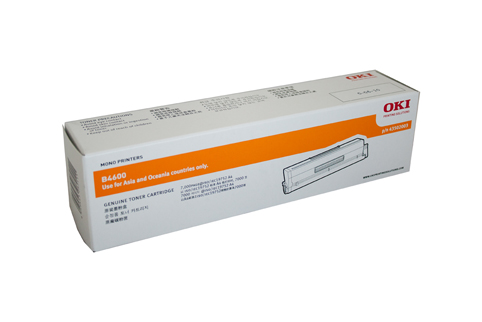 1 x Genuine OKI Page B4600 Toner Cartridge High Yield