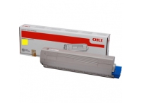1 x Genuine OKI C910 Yellow Toner Cartridge