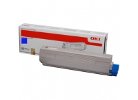 1 x Genuine OKI C910 Cyan Toner Cartridge