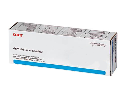 1 x Genuine OKI MC770 MC780 Cyan Toner Cartridge