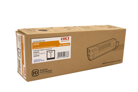 1 x Genuine OKI MC873 MC873dn Black Toner Cartridge