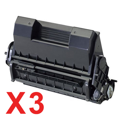 3 x Compatible OKI B710 B720 B730 Toner Cartridge