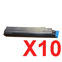 10 x Compatible OKI B410 B430 B440 MB470 MB480 Toner Cartridge