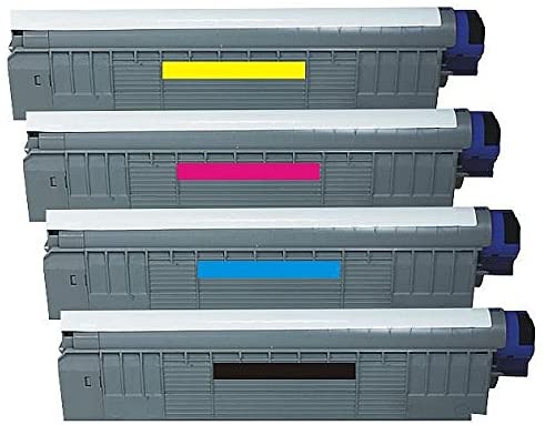 4 Pack Compatible OKI ES8460 Toner Cartridge Set