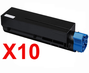 10 x Compatible OKI B401 MB451 Toner Cartridge High Yield