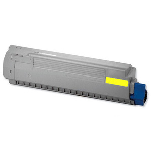 1 x Compatible OKI C612 C612n Yellow Toner Cartridge