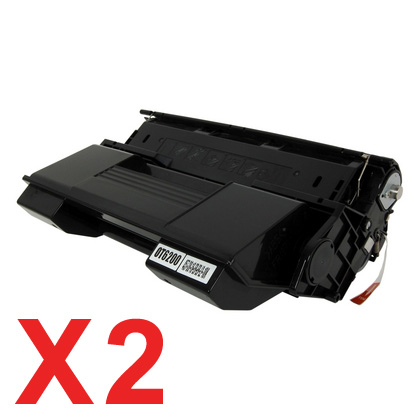 2 x Compatible OKI B6300 Toner Cartridge