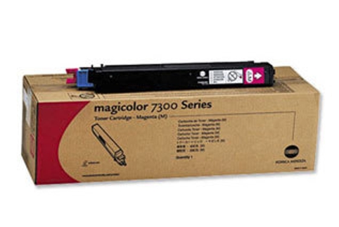 1 x Genuine Konica Minolta magicolor 7300 Magenta Toner Cartridge 1710530003