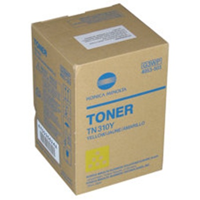 1 x Genuine Konica Minolta Bizhub C350 C351 C450 Yellow Toner Cartridge TN310Y 4053503