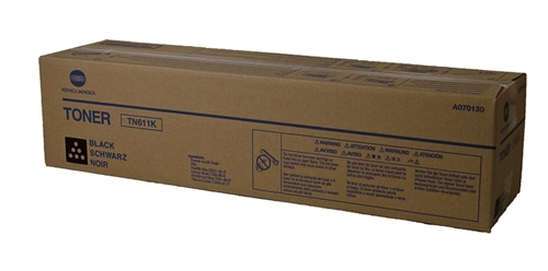 1 x Genuine Konica Minolta Bizhub C550 C650 Black Toner Cartridge TN611K A070150