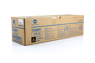1 x Genuine Konica Minolta Bizhub Pro C5501 C6501 Black Toner Cartridge TN612K A0VW150