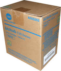 1 x Genuine Konica Minolta Bizhub C35 Yellow Toner Cartridge TNP22Y A0X5292