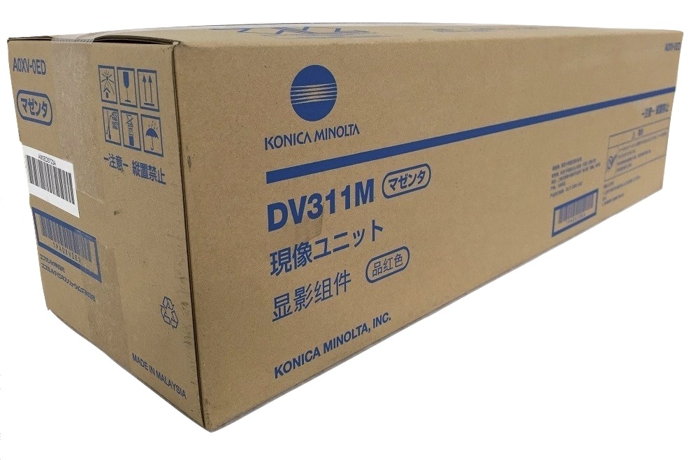 1 x Genuine Konica Minolta Bizhub C220 C280 C360 Magenta Developing Unit DV311M A0XV0ED