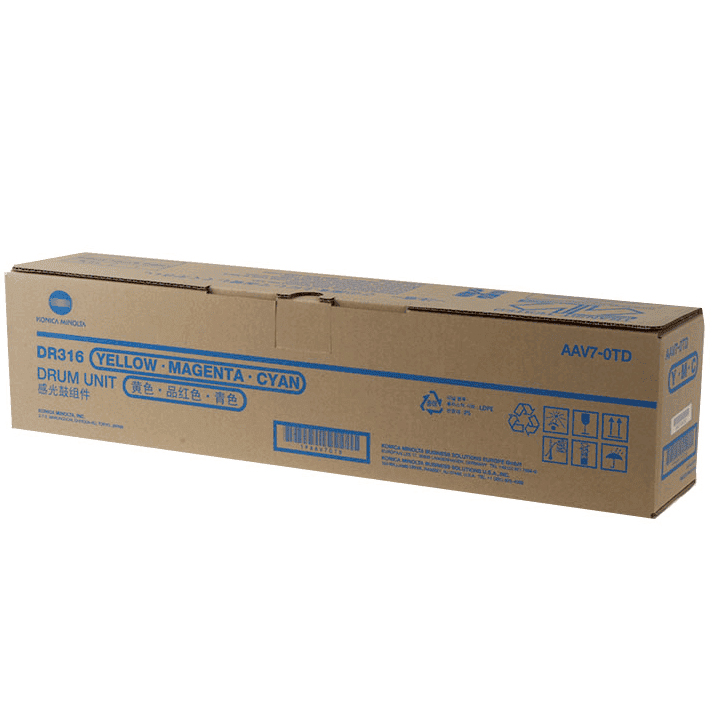 1 x Genuine Konica Minolta Bizhub C220 C280 C360 Colour Imaging Drum Unit Same for CMY DR311 A0XV0TD