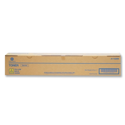 1 x Genuine Konica Minolta Bizhub C360 Yellow Toner Cartridge TN319Y A11G290