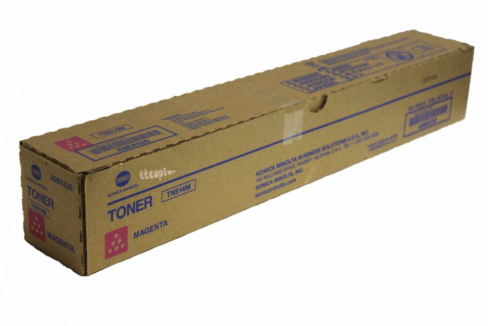 1 x Genuine Konica Minolta Bizhub C458 C558 C658 Magenta Toner Cartridge TN514M A9E8390