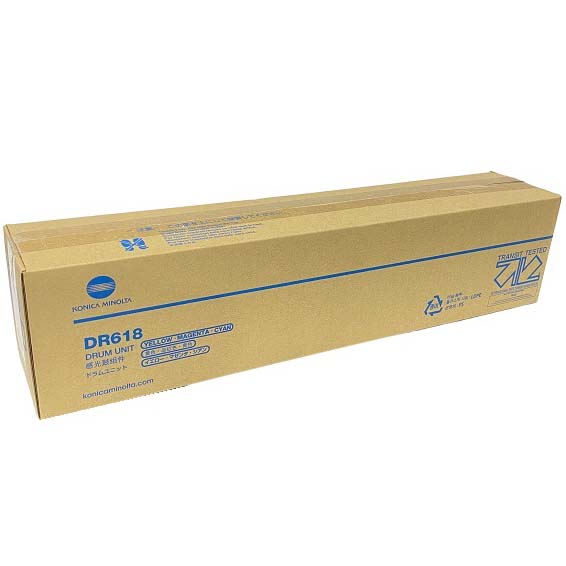 1 x Genuine Konica Minolta Bizhub C450i C550i C650i C750i Black Imaging Drum Unit DR618 ACV80RD