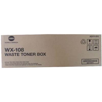 1 x Genuine Konica Minolta Bizhub 300i 360i 450i 650i 750i Waste Toner Bottle WX108 AD1YWY1
