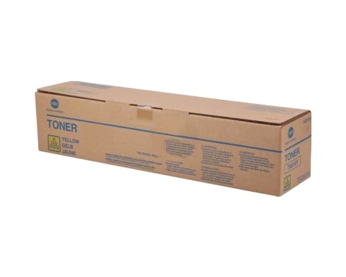 1 x Genuine Konica Minolta Bizhub C200 Yellow Toner Cartridge TN214Y AOD7223