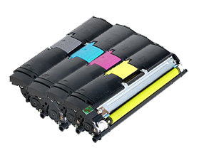 4 Pack Compatible Konica Minolta magicolor 2400 2500 Toner Cartridge Set
