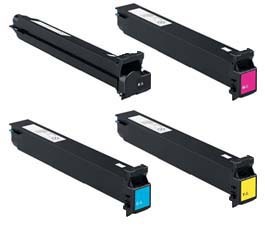 4 Pack Compatible Konica Minolta Bizhub C352 TN312 Toner Cartridge Set