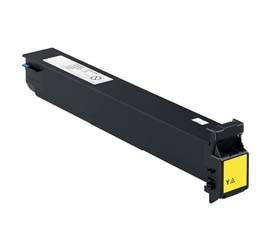 1 x Compatible Konica Minolta Bizhub C451 C550 C650 TN611 Yellow Toner Cartridge