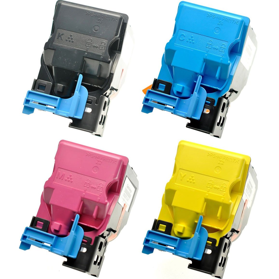 4 Pack Compatible Konica Minolta Magicolor 4750 TNP18 Toner Cartridge Set
