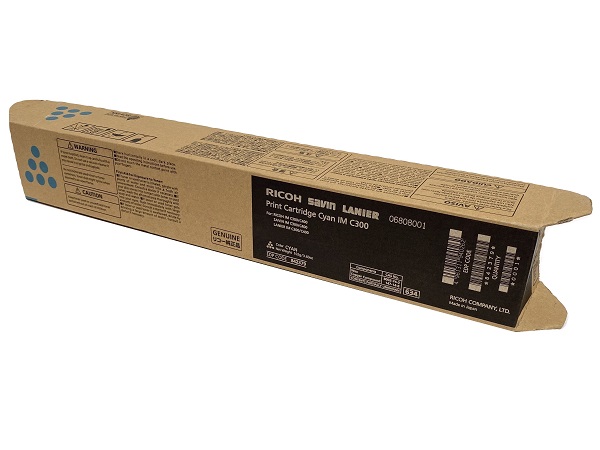 1 x Genuine Ricoh IM C300F IM C400F Cyan Toner Cartridge 842387