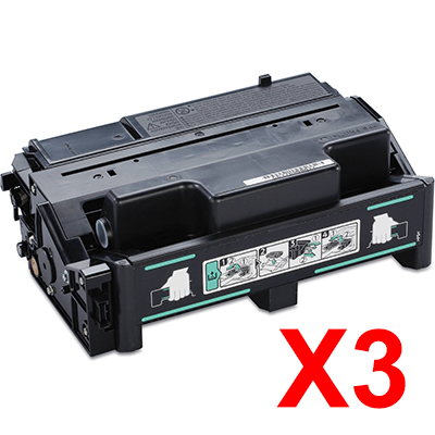 3 x Compatible Ricoh Aficio SP-6330 Toner Cartridge TYPE-SP6330