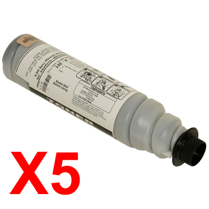 5 x Compatible Ricoh Aficio 250 Toner Cartridge TYPE-2305D