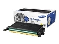 1 x Genuine Samsung CLP-610 CLP-660 CLX-6210 CLX-6240 Yellow Toner Cartridge CLP-Y660B ST960A