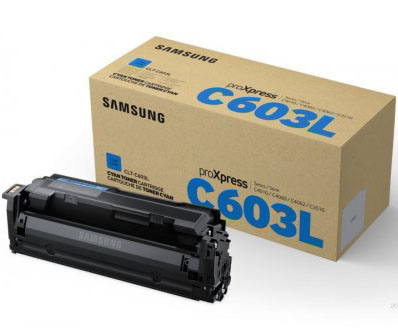 1 x Genuine Samsung SL-C4010 SL-C4060 Cyan Toner Cartridge CLT-C603L SV232A