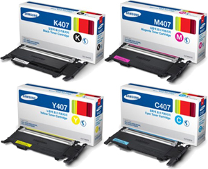 4 Pack Genuine Samsung CLP-320 CLP-325 CLX-3180 CLX-3185 Toner Cartridge Set SU388A SU132A ST998A SU266A SU476A