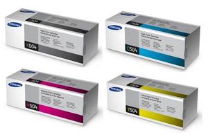 4 Pack Genuine Samsung CLP-415 CLX-4170 CLX-4195 Toner Cartridge Set SU160A SU027A SU294A SU504A