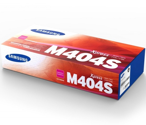 1 x Genuine Samsung SL-C430 SL-C480 Magenta Toner Cartridge CLT-M404S SU247A