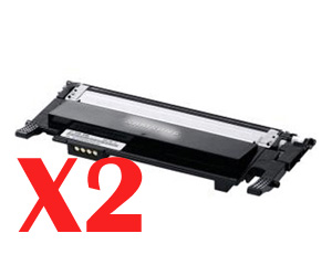 2 x Compatible Samsung CLP-360 CLP-365 CLX-3300 CLX-3305 Black Toner Cartridge CLT-K406S SU120A