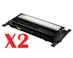 2 x Compatible Samsung CLP-310 CLP-315 CLX-3170 CLX-3175 Black Toner Cartridge CLT-K409S SU140A
