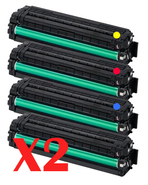 2 Lots of 4 Pack Compatible Samsung CLP-415 CLX-4170 CLX-4195 Toner Cartridge Set SU160A SU027A SU294A SU504A