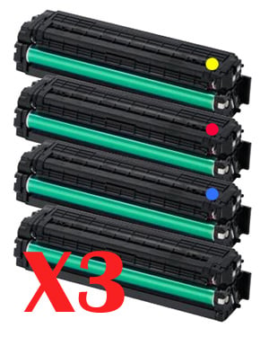 3 Lots of 4 Pack Compatible Samsung CLP-415 CLX-4170 CLX-4195 Toner Cartridge Set SU160A SU027A SU294A SU504A