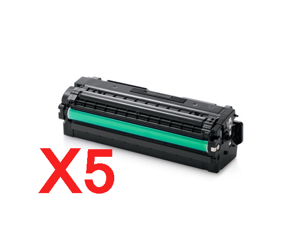 5 x Compatible Samsung CLP-680 CLX-6260 Black Toner Cartridge High Yield CLT-K506L SU173A