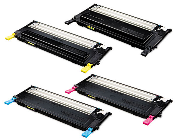 4 Pack Compatible Samsung CLP-310 CLP-315 CLX-3170 CLX-3175 Toner Cartridge Set SU396A