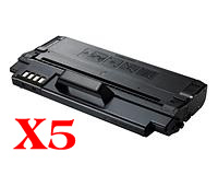 5 x Compatible Samsung ML-1630 SCX-4500 Toner Cartridge ML-D1630A