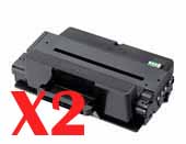 2 x Compatible Samsung ML-3310 ML-3710 SCX-4833 SCX-5637 SCX-5737 Toner Cartridge High Yield MLT-D205L SU965A