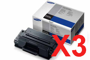 3 x Genuine Samsung SL-M3820 SL-M3870 SL-M4020 SL-M4070 Toner Cartridge High Yield MLT-D203L SU899A