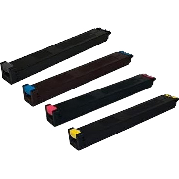 4 Pack Compatible Sharp MX36GTBA MX36GTCA MX36GTMA MX36GTYA Toner Cartridge Set