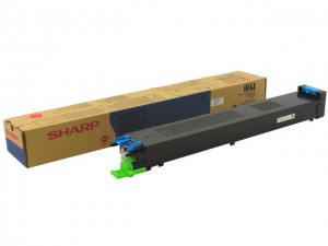 Genuine Sharp MX27GTCA Cyan Toner Cartridge MX-27GTCA